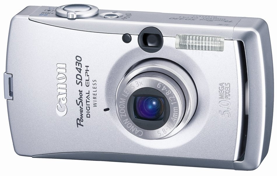 Canon Powershot SD430 5MP Digital Camera with 3x Optical Zoom (Wi-Fi Capable) N2