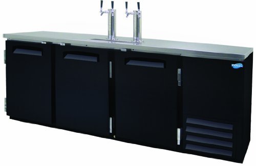 Four Beer Dispenser, 4 Kegs, 26 Cubic Feet
