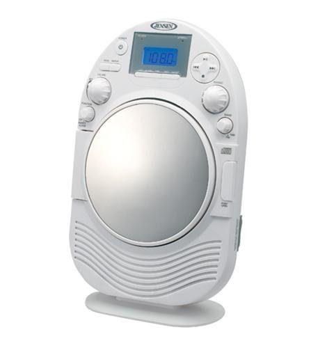 SPECTRA MERCHANDISING AM/FM Stereo Shower Radio/CD with Mirror / JEN-JCR-525 / by Spectra Merchandising