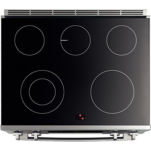 Bosch HEI8054U 800 30" Stainless Steel Electric Slide-In Smoothtop Range - Convection