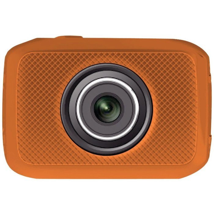 1 - 5.0 Megapixel 720p Sport Action Camera with 2" Touchscreen (Orange), 2" touchscreen for video playback & settings...