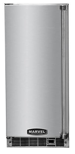 Marvel MPRO30IMTBSR Professional Indoor Clear Ice Machine with Right Hinge, 15", Stainless Steel