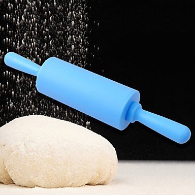 Y&XL&H Mini Silicone Rolling Pin Dia.4.3cm x L 22cm Food Safe Silicone Material Random Colors N5