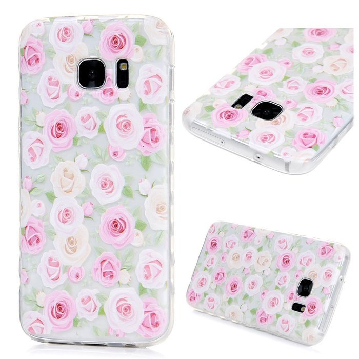 Badalink Galaxy S7 Case Shock-Absorbing Drop Protection TPU Bumper Protective Back Cover Slim-Fit Flexible Easy... N11