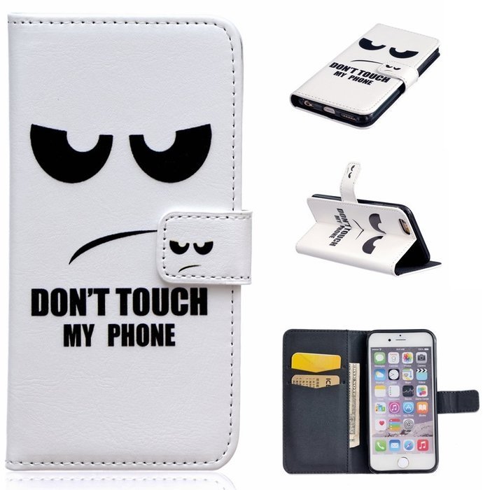 UNEXTATI iPhone 6 / iPhone 6s Case, Premium Wallet Case with Black Cover, Card Slot, Kickstand Function, Magnetic... N10
