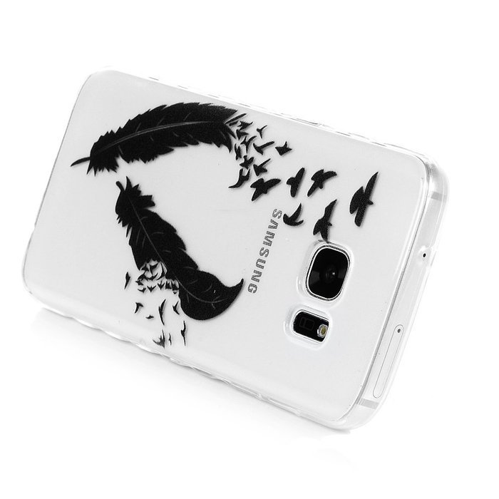 Badalink Galaxy S7 Case Shock-Absorbing Drop Protection TPU Bumper Protective Back Cover Slim-Fit Flexible Easy... N18