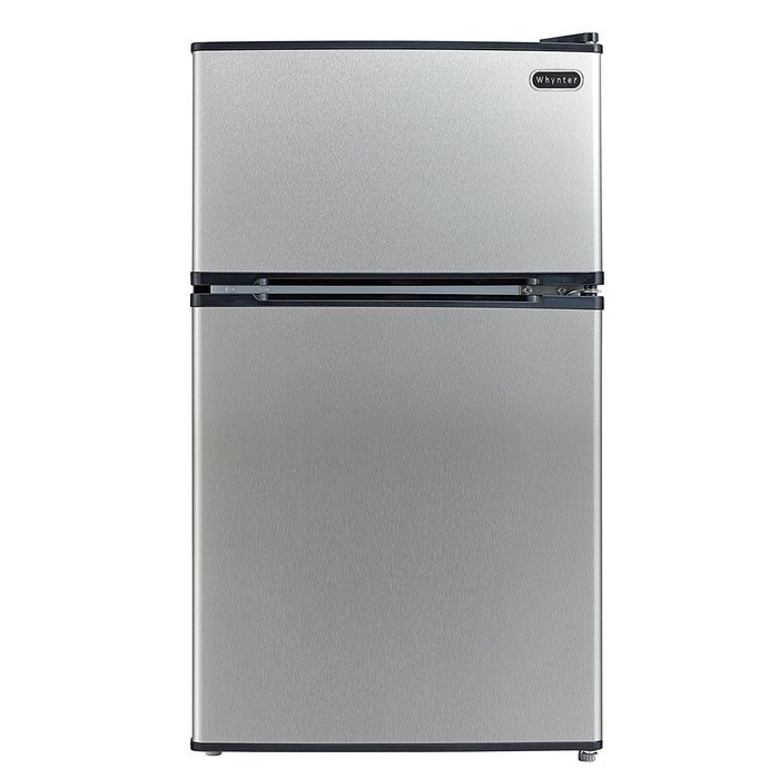 Whynter MRF-310DB Compact Double Door Energy Star Refrigerator/Freezer, 3.1 Cubic Feet N2