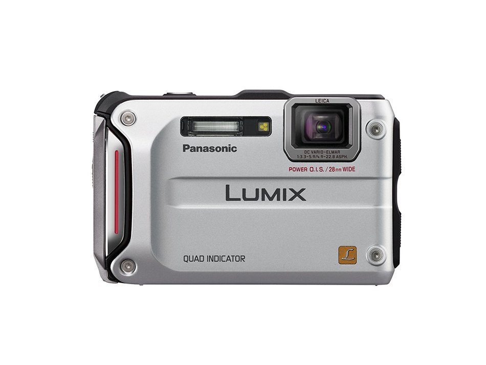 Panasonic Lumix TS4 12.1 TOUGH Waterproof Digital Camera with 4.6x Optical Zoom (Silver) N7