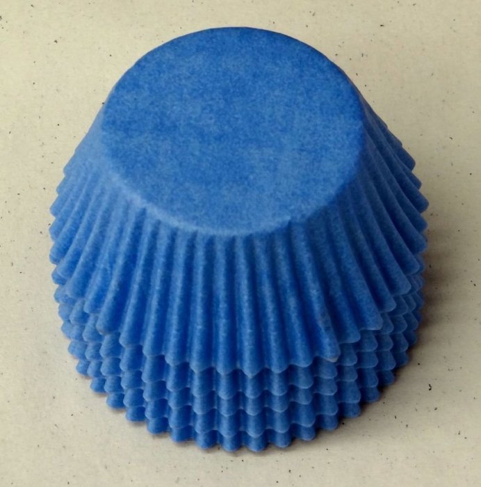 50 Light Blue Cupcake Liners Baking Cups STANDARD SIZE Baby Shower BC-37-50