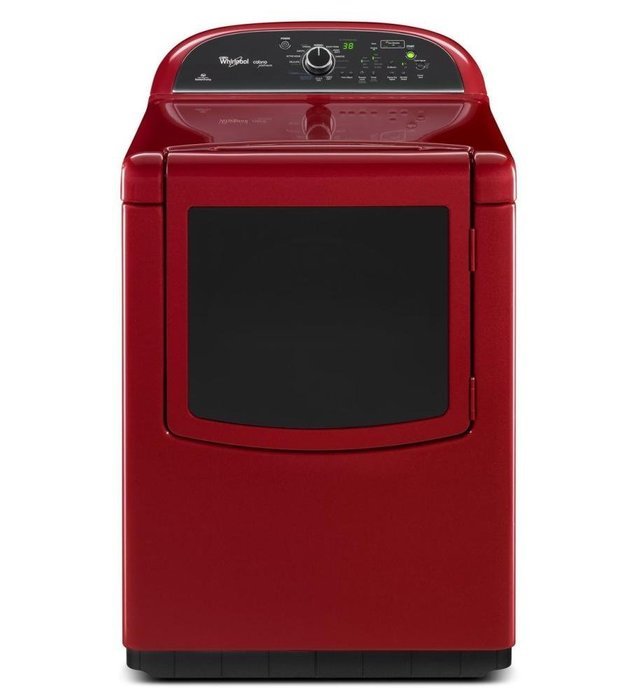 Whirlpool WGD8500BR Cabrio Platinum 7.6 Cu. Ft. HE Gas Dryer with Enhanced Touch Up Steam Cycle, Quiet Dry Ultra...