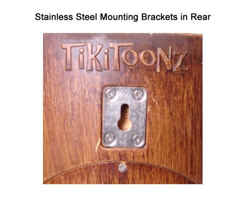 TikiToonz 320 Watt Pair 2-Way Outdoor Weather Resistant Tiki Speakers