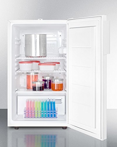 Summit FF511L7MED: Commercially listed compact all-refrigerator for medical use, with internal fan, lock, temperature...
