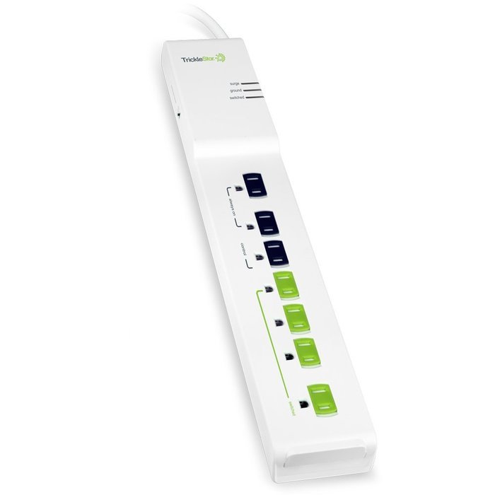 TrickleStar 7 Outlet Advanced PowerStrip, 1080 Joules, 3ft cord