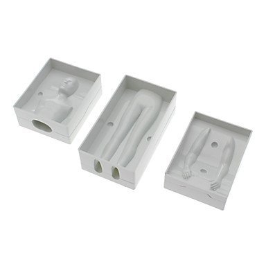 Kaifina Man Shaped 3D Cake Cookie Mold Set