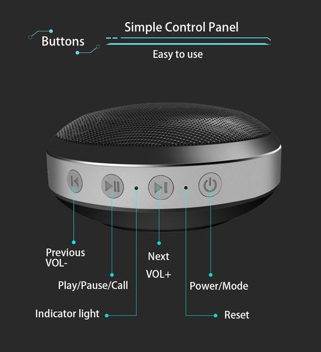 Wireless Bluetooth 4.0 Speaker Portable AUX TF Card Music Player N4