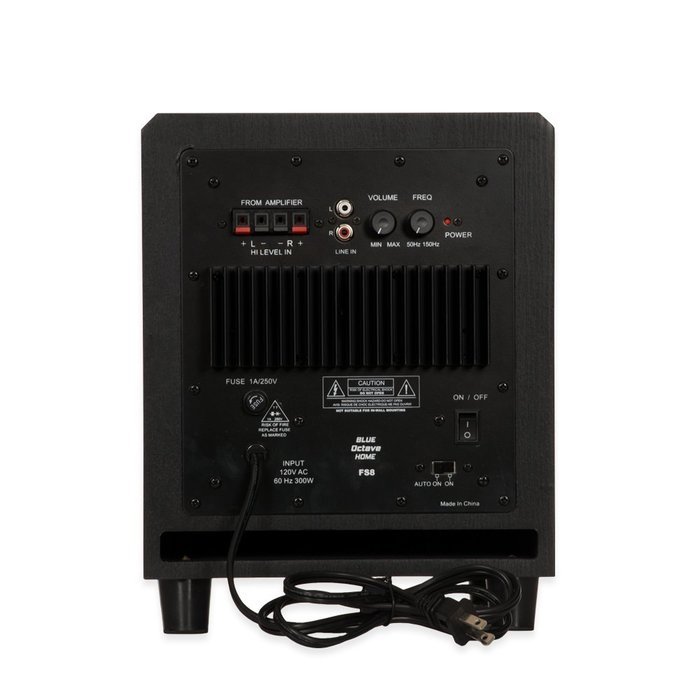 Blue Octave Home FS8 Subwoofer (Black)