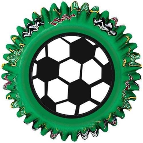 Standard Baking Cups -Soccer 50/Pkg