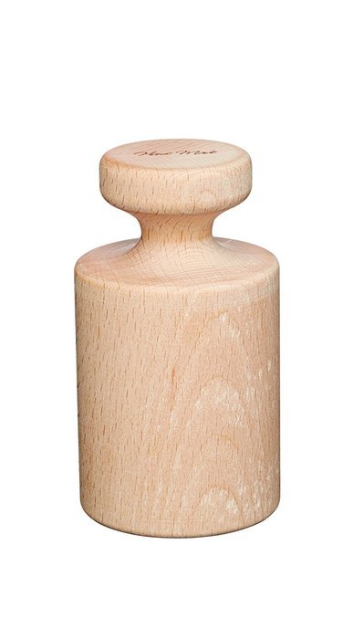 KitchenCraft Home Made Beechwood Pork Pie Dolly Mold, Medium