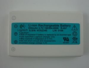Logitech Rechargeable Battery for Harmony 720 880 890 900 3.7V 950 mAh New N3