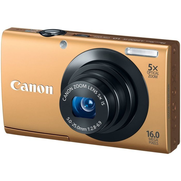 Canon PowerShot A3400 IS 16.0 MP Digital Camera with 5x Optical Image Stabilized Zoom 28mm Wide-Angle Lens with... N11