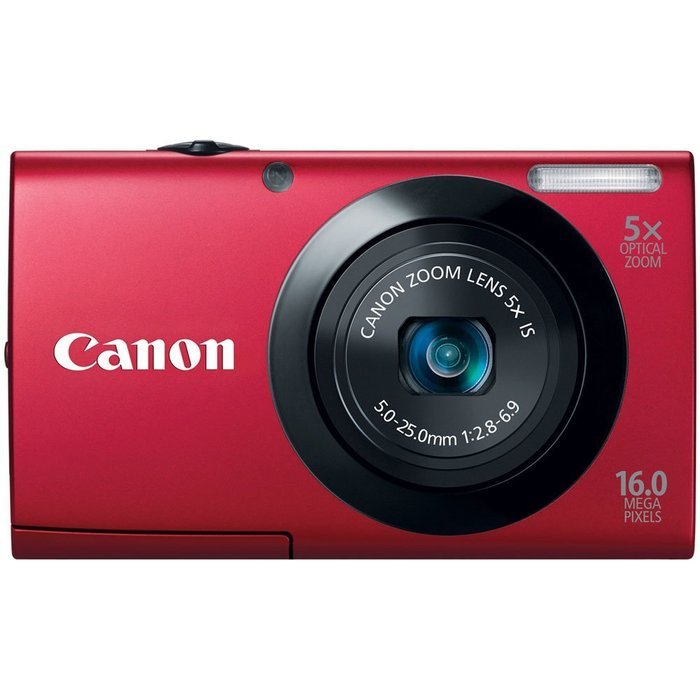 Canon PowerShot A3400 IS 16.0 MP Digital Camera with 5x Optical Image Stabilized Zoom 28mm Wide-Angle Lens with... N12