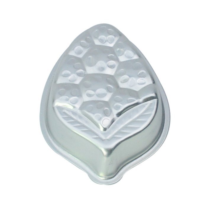 GXHUANG Strawberry Aluminum Cupcake Mould Cake Baking Mold (Strawberries) N27