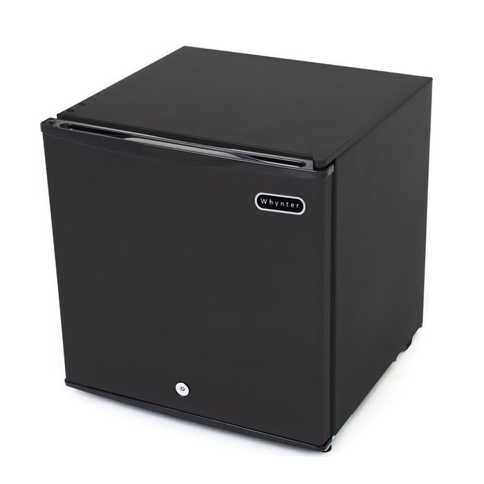 Whynter CUF-110B Energy Star 1.1 Cubic Feet Upright Freezer with Lock, Black N2