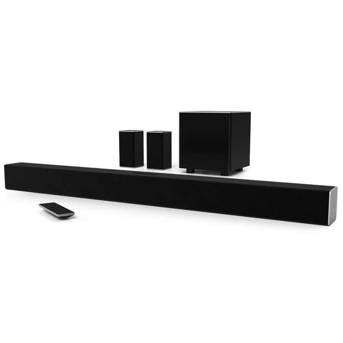VIZIO 38in 5.1 Home Theater Bluetooth Soundbar with Wireless Subwoofer & Surrounds