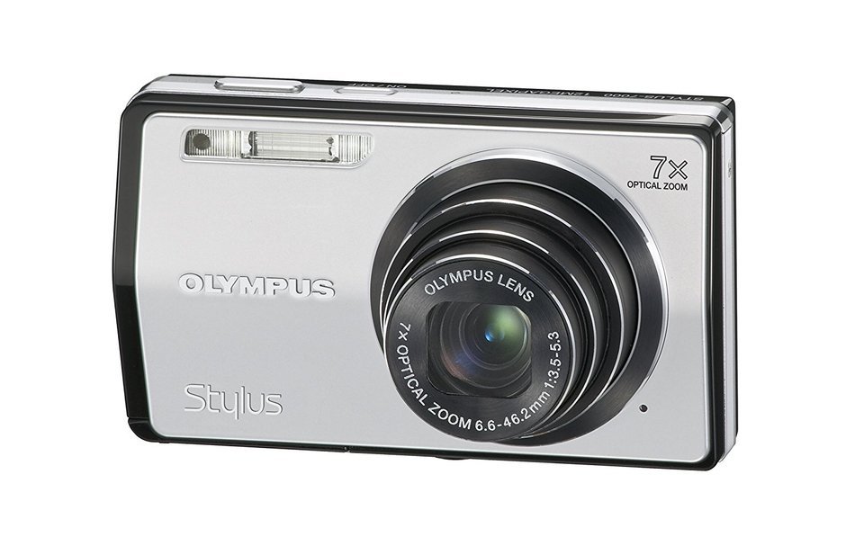 Olympus Stylus 7000 12 MP Digital Camera with 7x Optical Dual Image Stabilized Zoom and 3-Inch LCD (Blue) N6