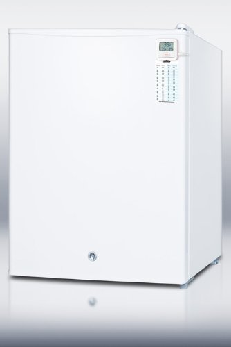 Summit FF28LWHPLUS: Countertop all-refrigerator with automatic defrost, internal fan, traceable thermometer and...