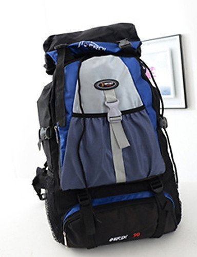 SB@Outdoor 80 liters of climbing hiking bag for both men and women/ Backpack / Hiking & Backpacking Pack , blue N2
