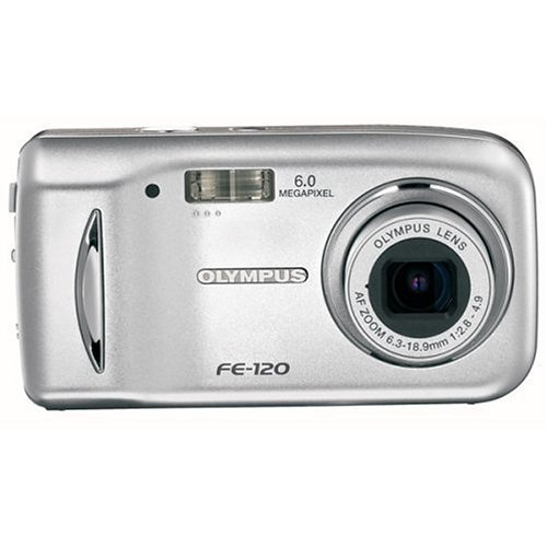 Olympus FE-120 6MP Digital Camera with 3x Optical Zoom N2