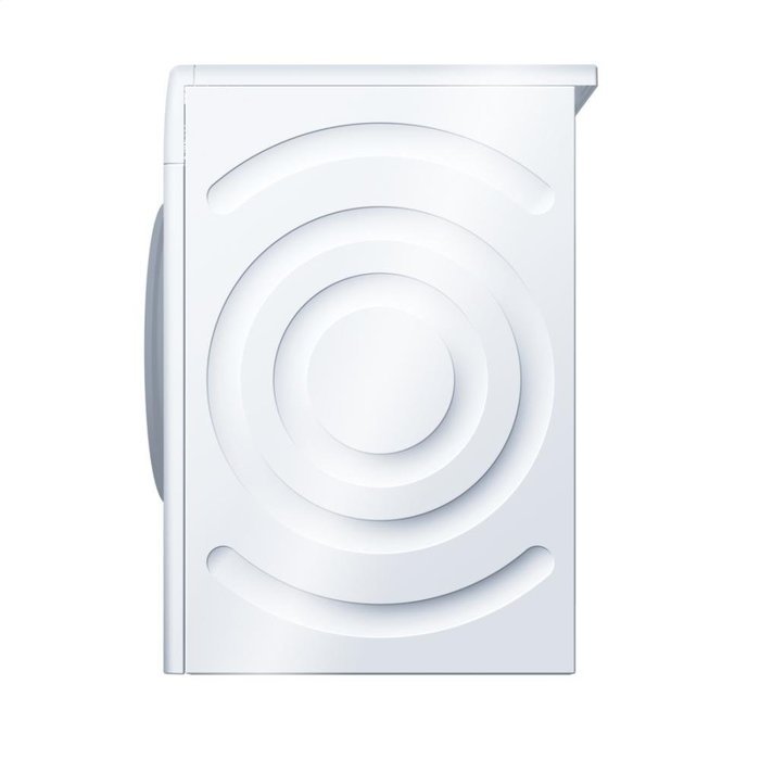 Bosch WTG86402UC800 4.0 Cu. Ft. White Stackable Electric Dryer - Energy Star N4