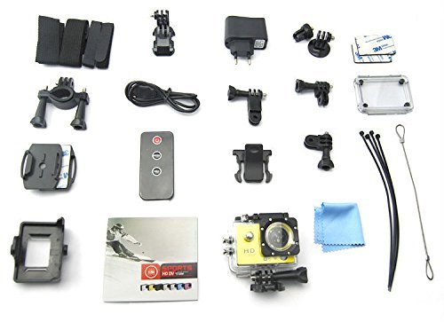 WIiFi Waterproof Action Camera,Underwater Video Camera 1080P FHD 12MP 2.0 Inch Bundle With 2 Batteries and FREE... N2