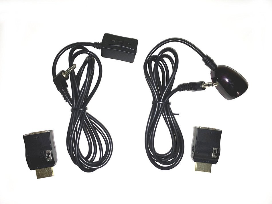 Inteset HDMI IR Extender for Connecting One A/V Device to a Display over existing HDMI Cable