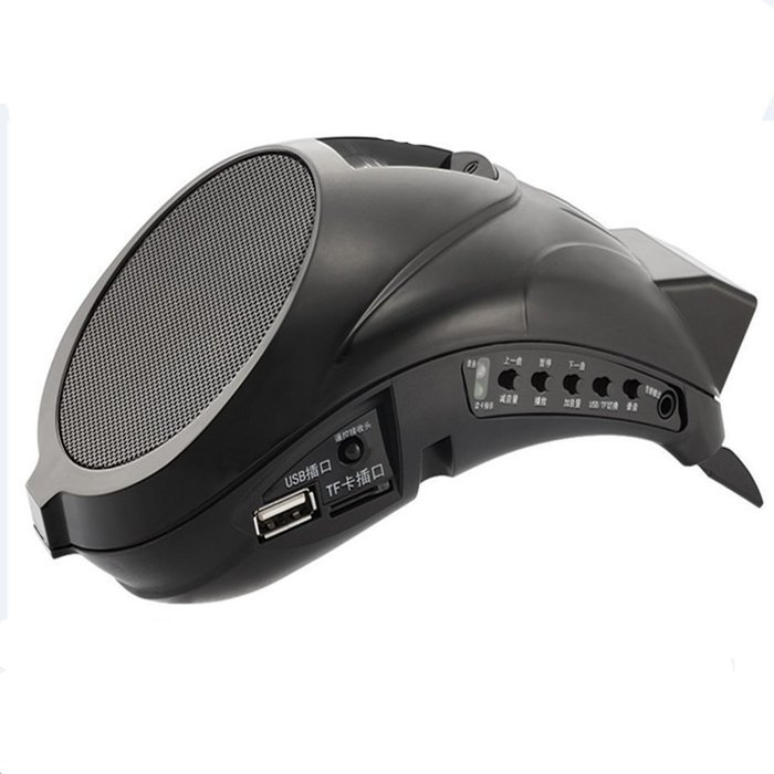 MHONGD Portable Mini Dolphin Waistband Voice Ampilifier Recording Singing Sd Card Player Loudspearke N2