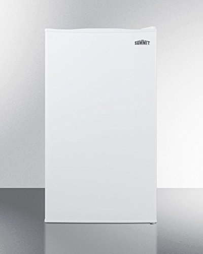 Summit CM406W Counter Height Refrigerator-freezer in White for Residential Use, with Manual Defrost, Glass Shelves...