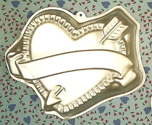 1984 Cupid's Valentine Heart Cake Pan Mold (2105-4911) ~ Retired Collectible