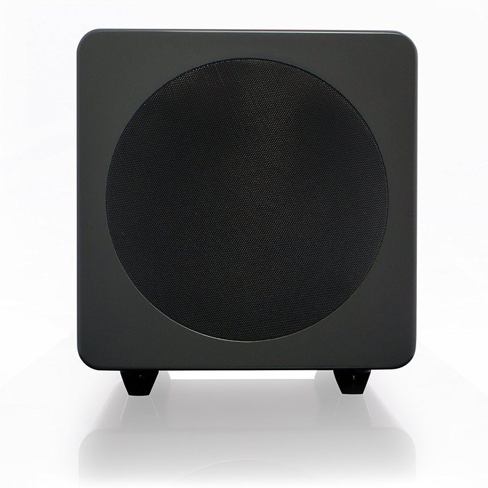 Kanto sub8 Powered Subwoofer &ndash; 8&rdquo; Paper Cone Driver &mdash; Powerful Bass Extension &ndash; Gloss Black N2