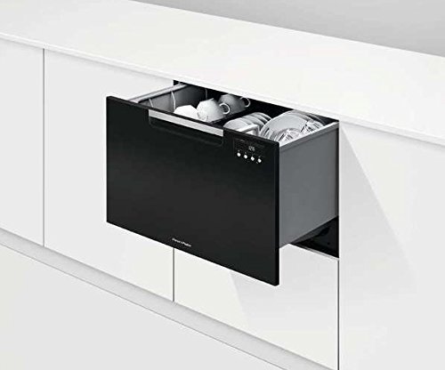 Fisher Paykel DD24SAB9 24" Drawers Full Console Dishwasher in Black N2