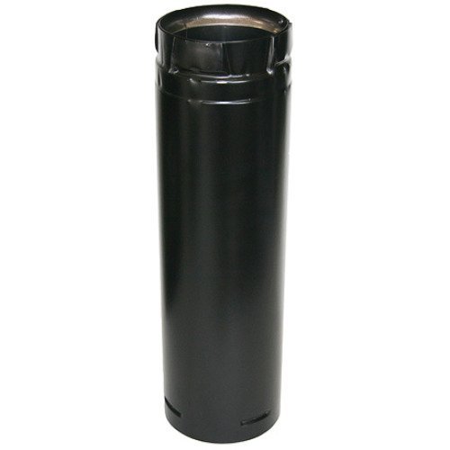 Duravent 3" x 36" Stainless Black Straight Pipe