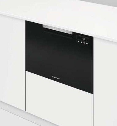 Fisher Paykel DD24SAB9 24" Drawers Full Console Dishwasher in Black N3