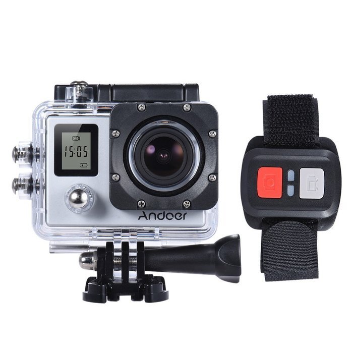 Andoer 4K 30fps/1080P 60fps Full HD 16MP Action Camera Waterproof 30m WiFi 2.0"LCD Sports DV Cam Camcorder 170... N5