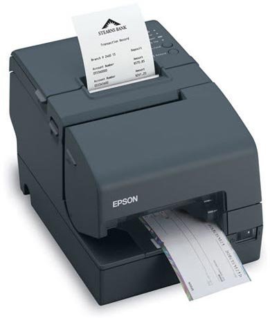 Epson C31CB25A8891 TM-H6000IV Multifunction Printer, 9 Pin, Without MICR, Drop in Validation, Serial and USB Interfaces...