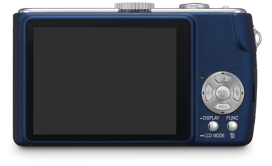 Panasonic Lumix DMC-TZ3A 7.2MP Digital Camera with 10x Optical Image Stabilized Zoom (Blue) N12