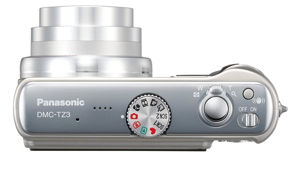 Panasonic Lumix DMC-TZ3A 7.2MP Digital Camera with 10x Optical Image Stabilized Zoom (Blue) N14