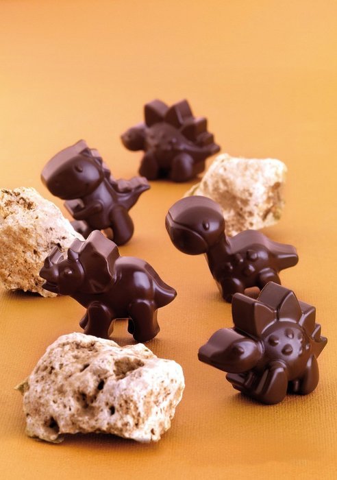Wocuz Animal Album Shaped Chocolate Candy Making Supplies Molds Fondant Making Pan Supplies Food-grade Silicone... N6