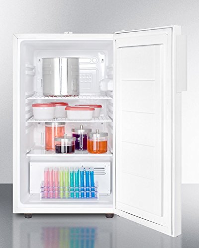 Summit FF511LBI7PLUSADA 20" AccuCold PLUS Series ADA Compliant Commercial Medical Freestanding or Built In Compact...