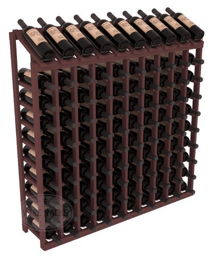 Wine Racks America Ponderosa Pine 10 Column 10 Row Display Top Kit. 13 Stains to Choose From! N3