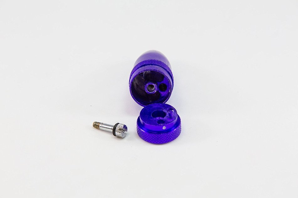 The Posh Bullet - Aluminum Snuff Bullet (Silver) N21